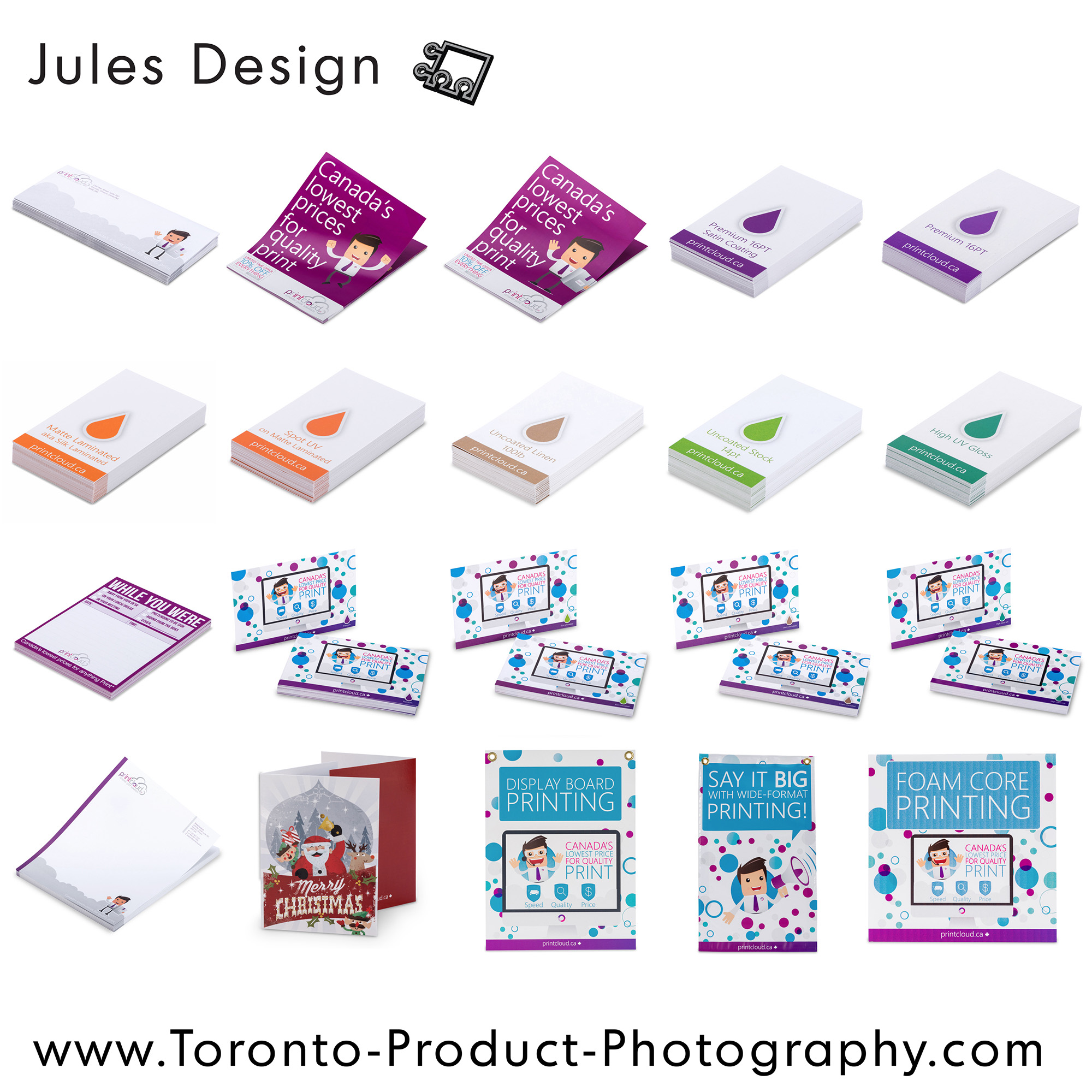 Toronto Paper & Stationary Product Photography
